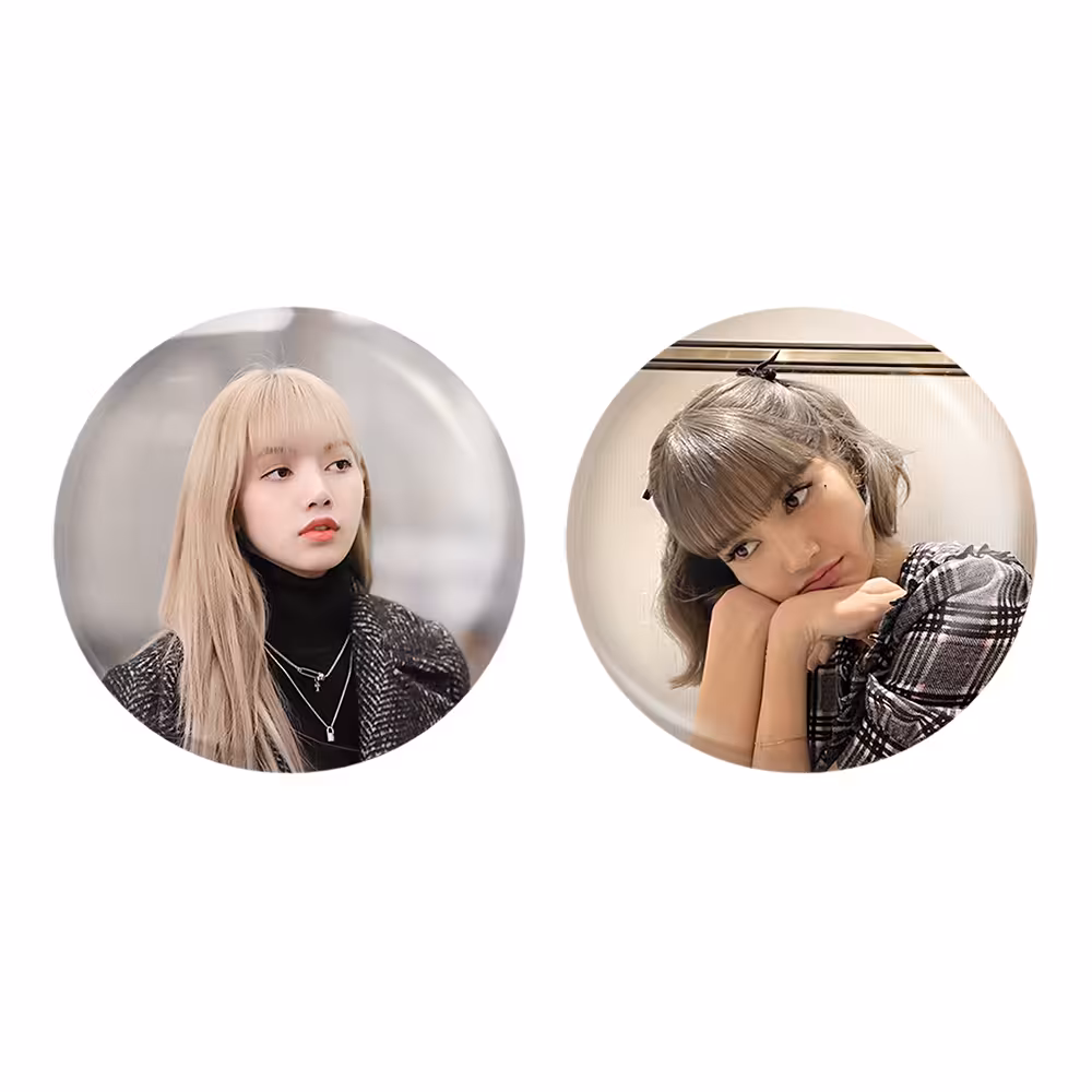 پیکسل خندالو مدل لیسا بلک پینک کد 1433114324 مجموعه 2 عددی