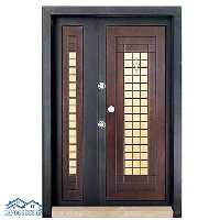 درب ضد سرقت یک و نیم لنگه CNC کد MT222