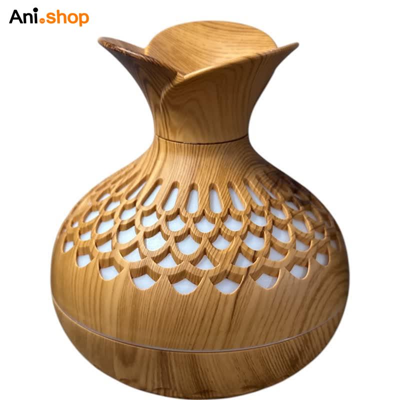 بخور طرح گلدان طرح چوبی