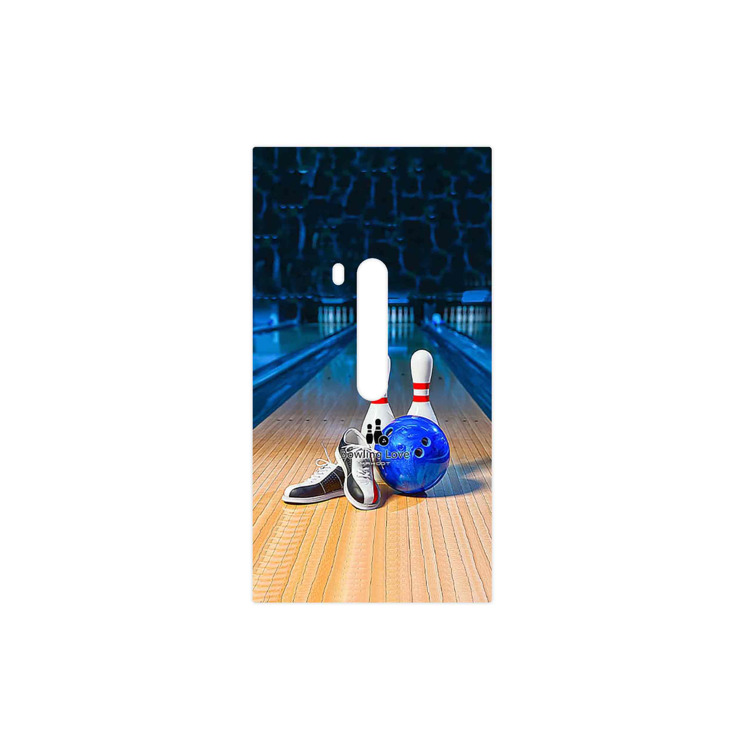 برچسب پوششی ماهوت مدل Bowling مناسب برای گوشی موبایل نوکیا Lumia 920