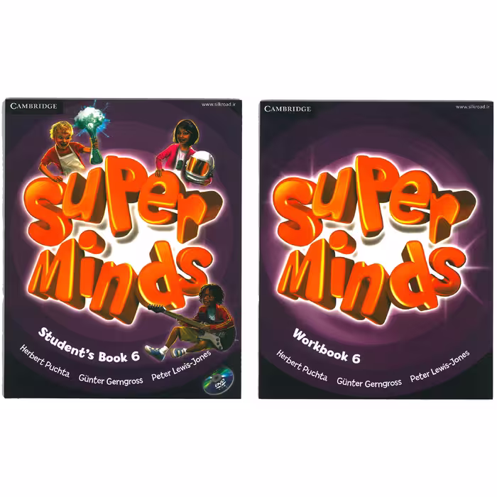 کتاب Super Minds 6 اثر Herbert Puchta انتشارات کمبریج 2 جلدی