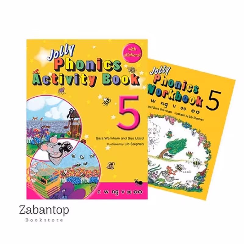 کتاب جولی فونیکس 5 Jolly Phonics