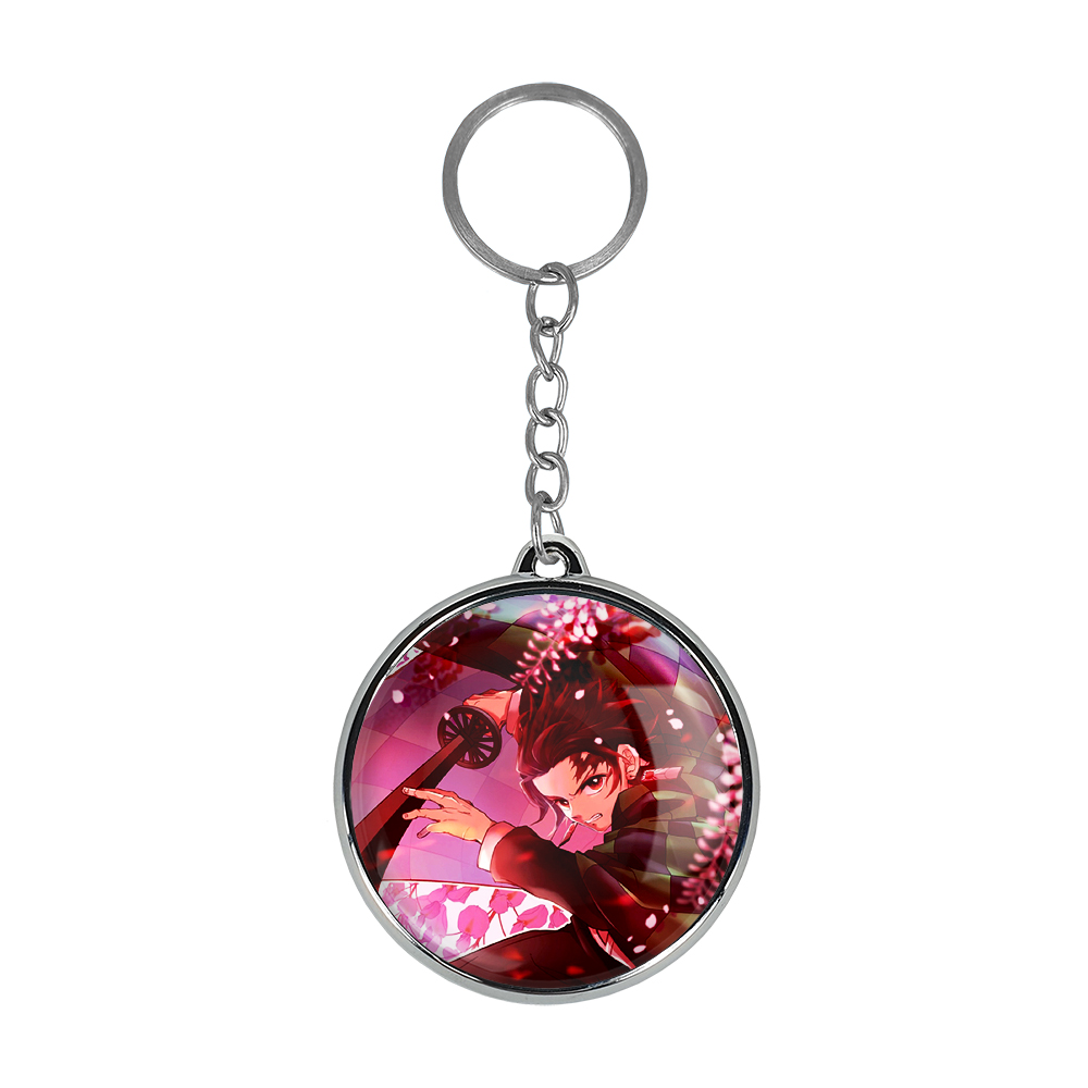 جاکلیدی خندالو طرح سابیتو و کامادو تانجیرو انیمه شیطان کش مدل دوطرفه کد 1149511493