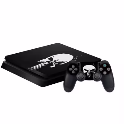 برچسب پلی استیشن ۴ مدل the punisher logo کد PSS-378 