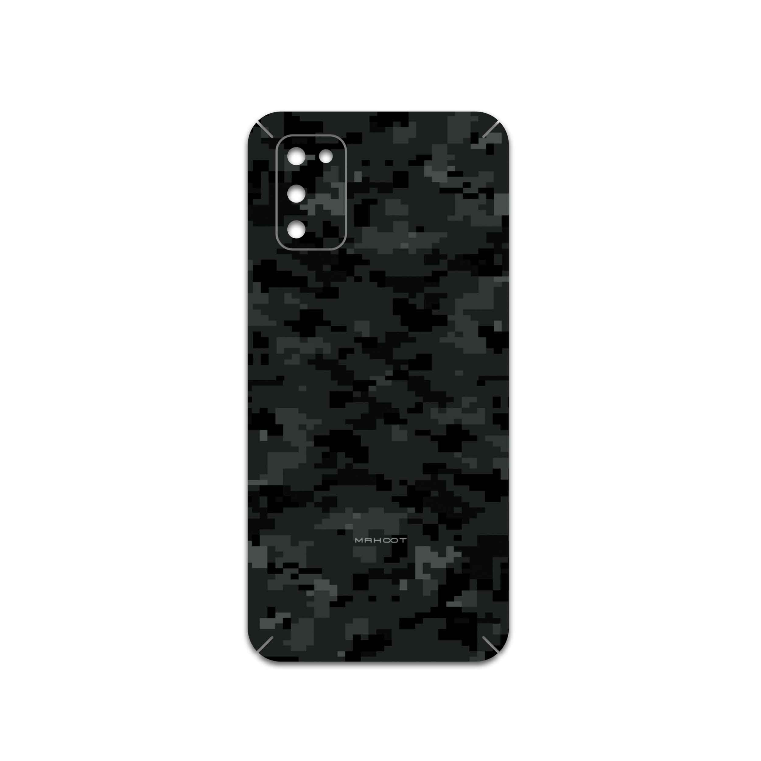 برچسب پوششی ماهوت مدل Night-Army-Pixel مناسب برای گوشی موبایل سامسونگ Galaxy M02s