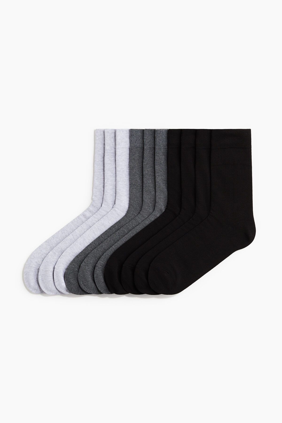 جوراب مشکی مردانه 10 اورجینال H M H&M