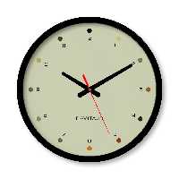 ساعت دیواری بزرگ راویتا طرح Minimal Color کد 3642