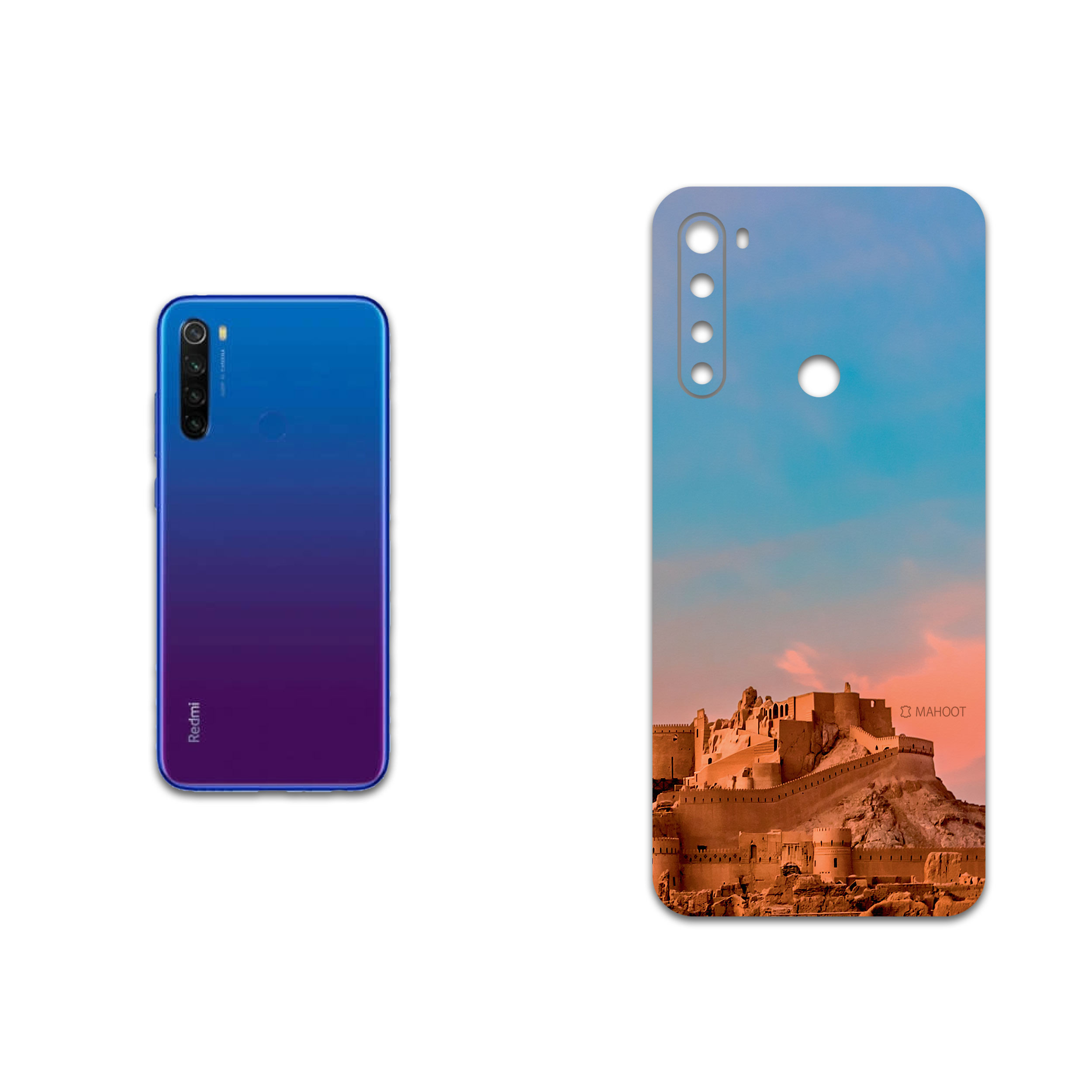 برچسب پوششی ماهوت مدل ARG-e-BAM مناسب برای گوشی موبایل شیائومی Redmi Note 8T