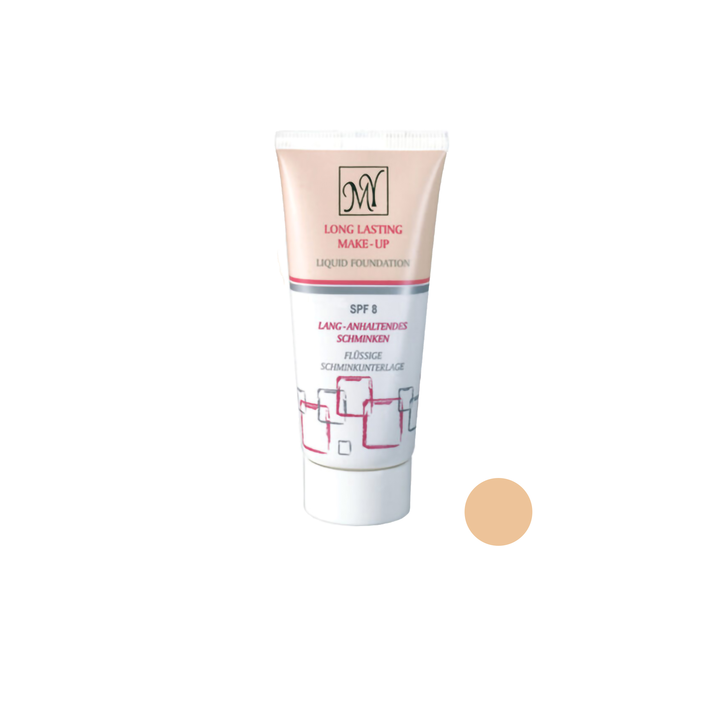 کرم پودر تیوبی مای مدل لانگ لستینگ Spf8 شماره 204 حجم 35 میلی لیتر