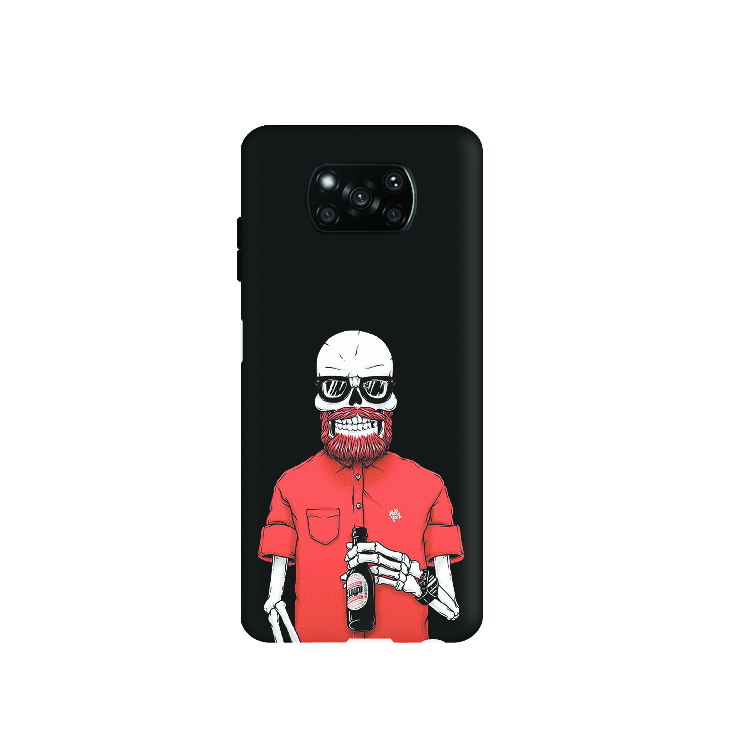 کاور طرح پسرانه اسکلت مناسب برای گوشی موبایل شیائومی Poco X3 NFC / X3 Pro