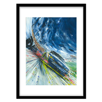 قیمت و خرید تابلو دکوراتیو مدل نقاشی خودرو کلاسیک کد 1864