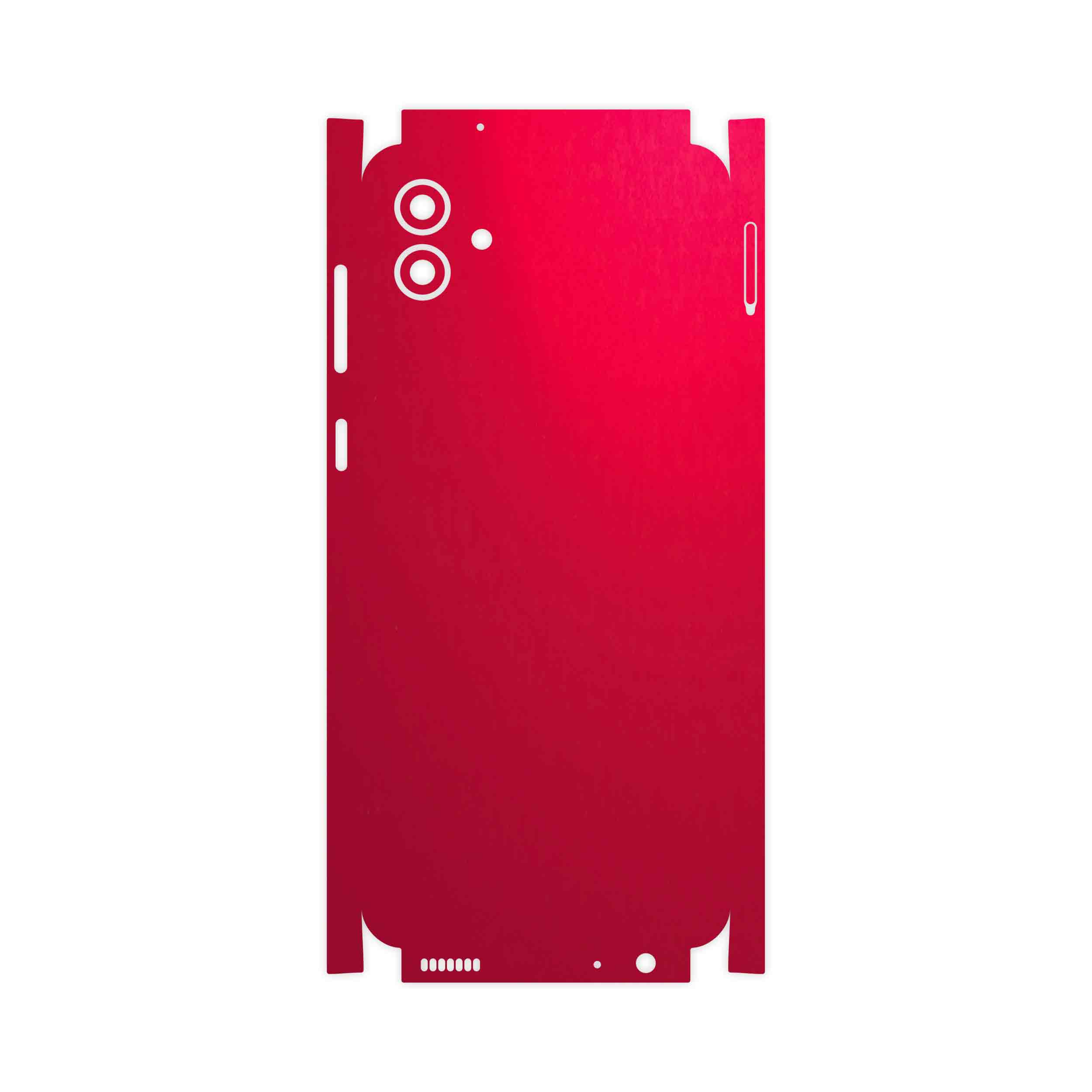 برچسب پوششی ماهوت مدل Matte-Warm-Red-FullSkin مناسب برای گوشی موبایل سامسونگ Galaxy A04