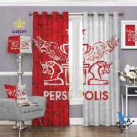 پرده پانچ ورزشی طرح پرسپولیس S10158