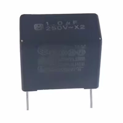خازن 1 میکروفاراد 250 ولت مدل TCP X2 بسته 2 عددی