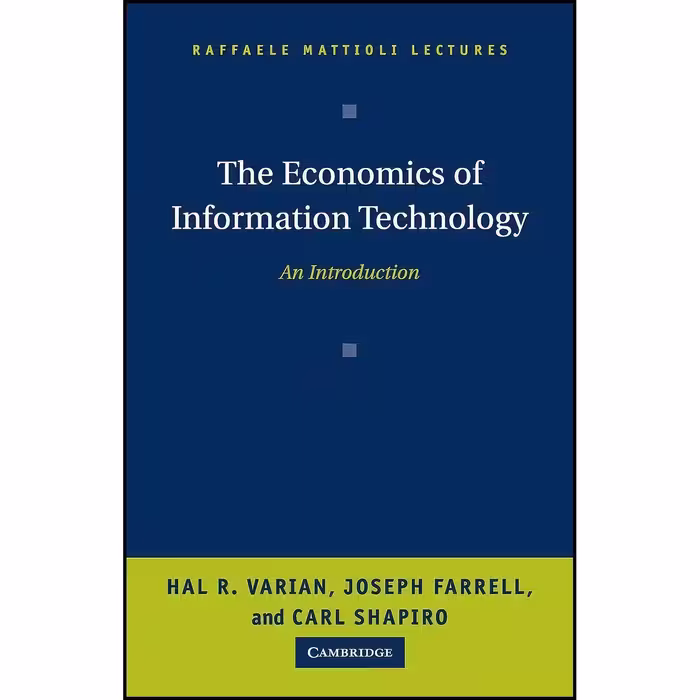 کتاب زبان اصلی The Economics of Information Technology اثر Hal R Varian