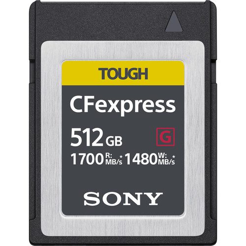 کارت حافظه سونی SONY 512GB CFEXPRESS TYPE B TOUGH