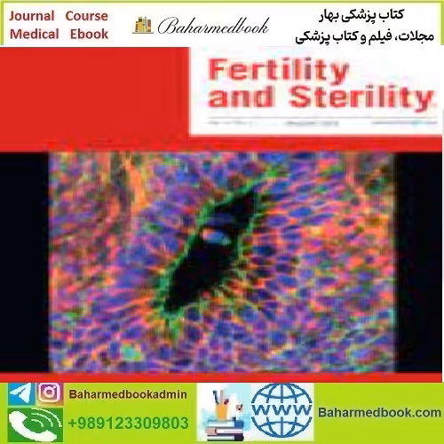 Fertility and Sterility Volume 117 Issue 1 to 6 2022 TRUE
