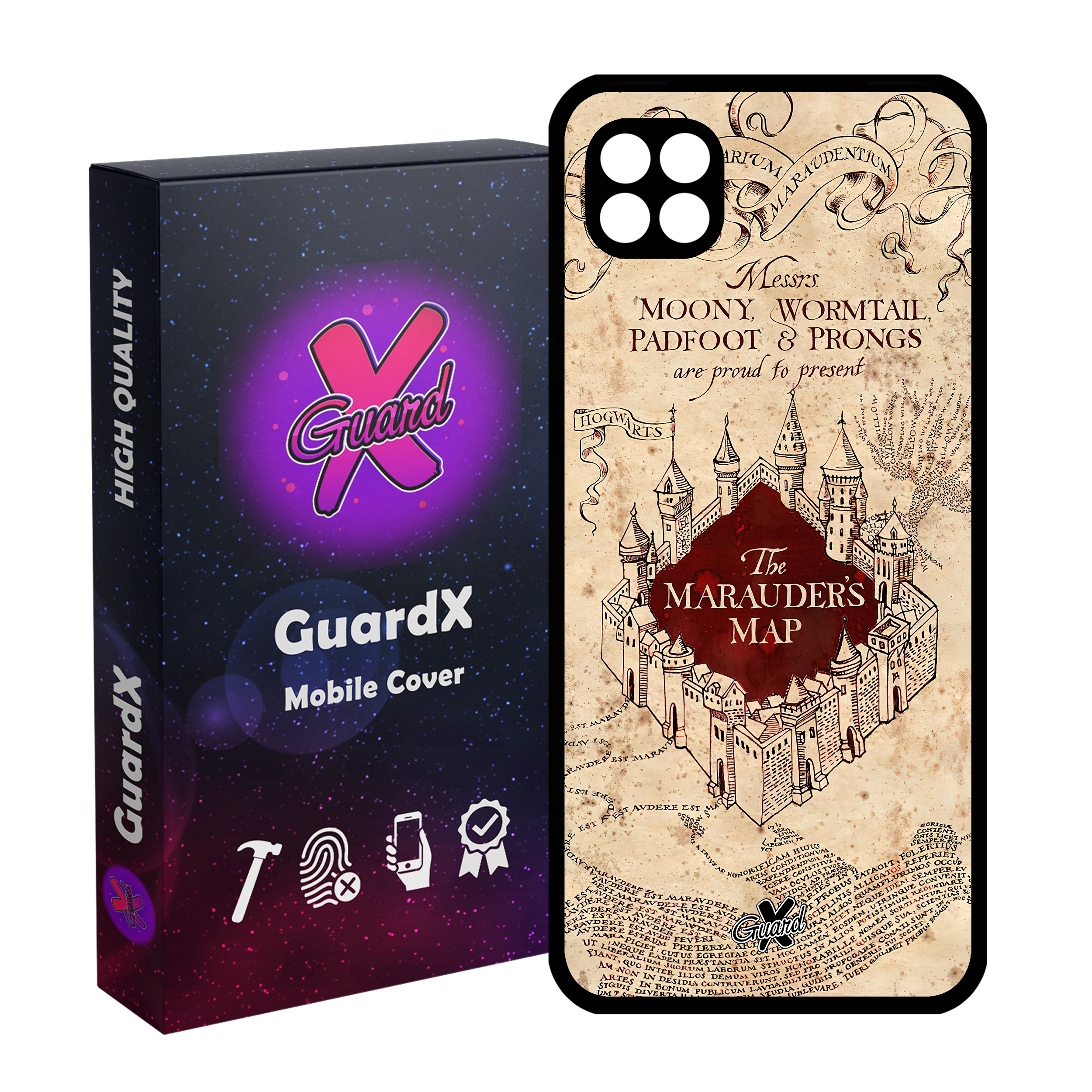 کاور گارد ایکس طرح هری پاتر مدل Glass10490 مناسب برای گوشی موبایل سامسونگ Galaxy A22 5G