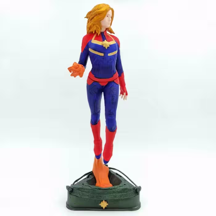 خرید اکشن فیگور کاپیتان مارول Captain Marvel 3D Action Figure با بهترین قیمت