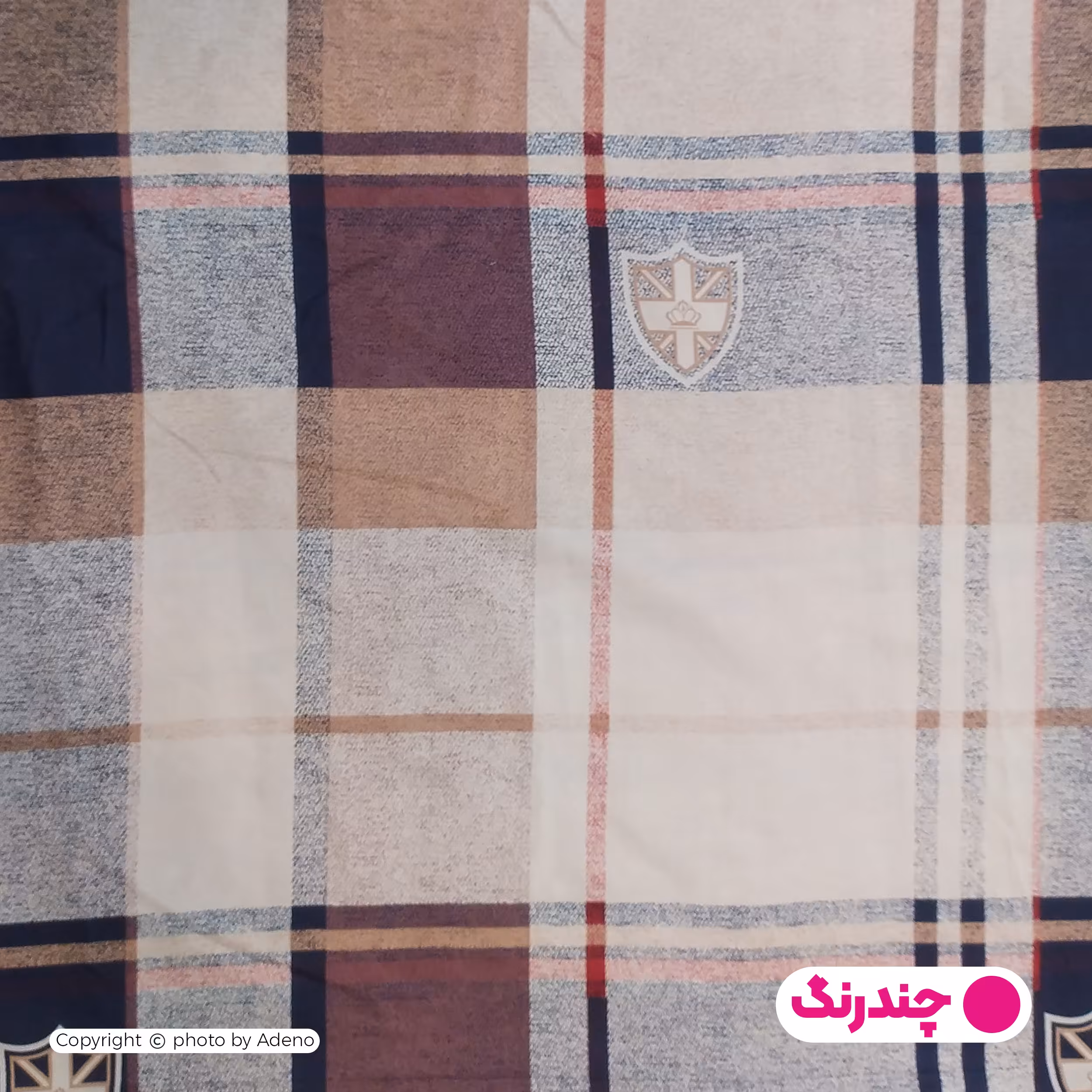 ملحفه آدنو مدل King کد CH71 دونفره سایز 160x200 سانتی متر