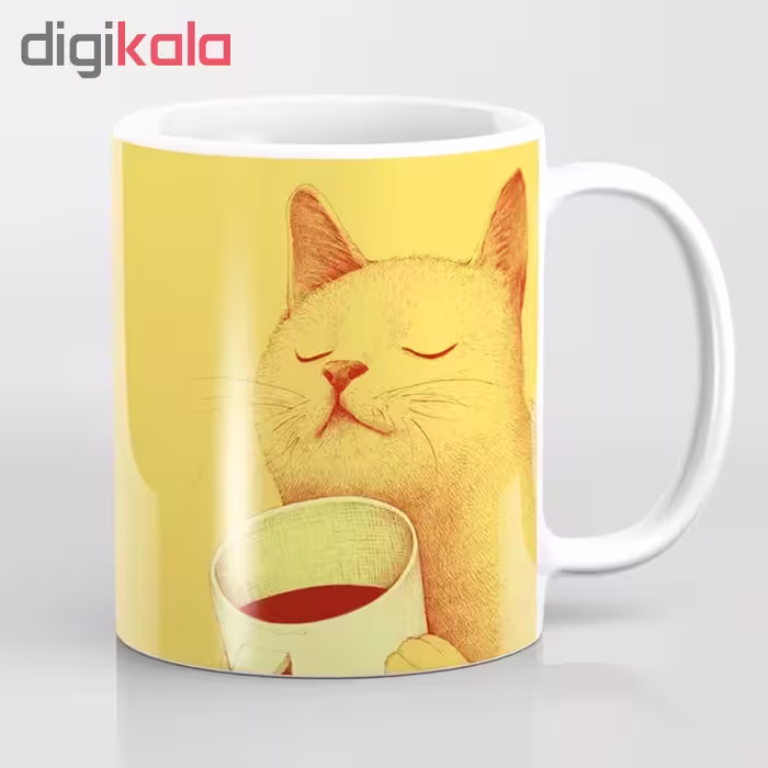 ماگ طرح گربه کد CAT 20
