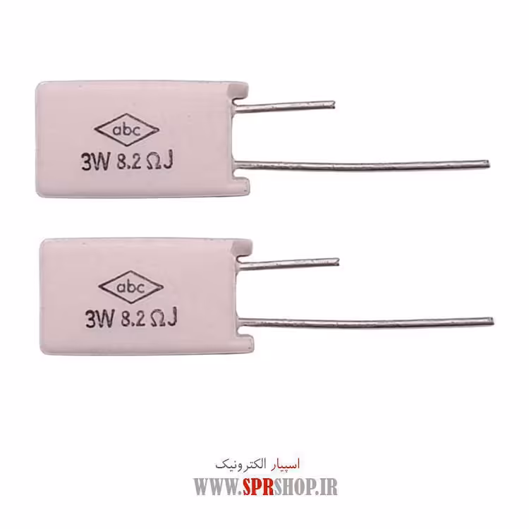 مقاومت آجری 8.2R 3W