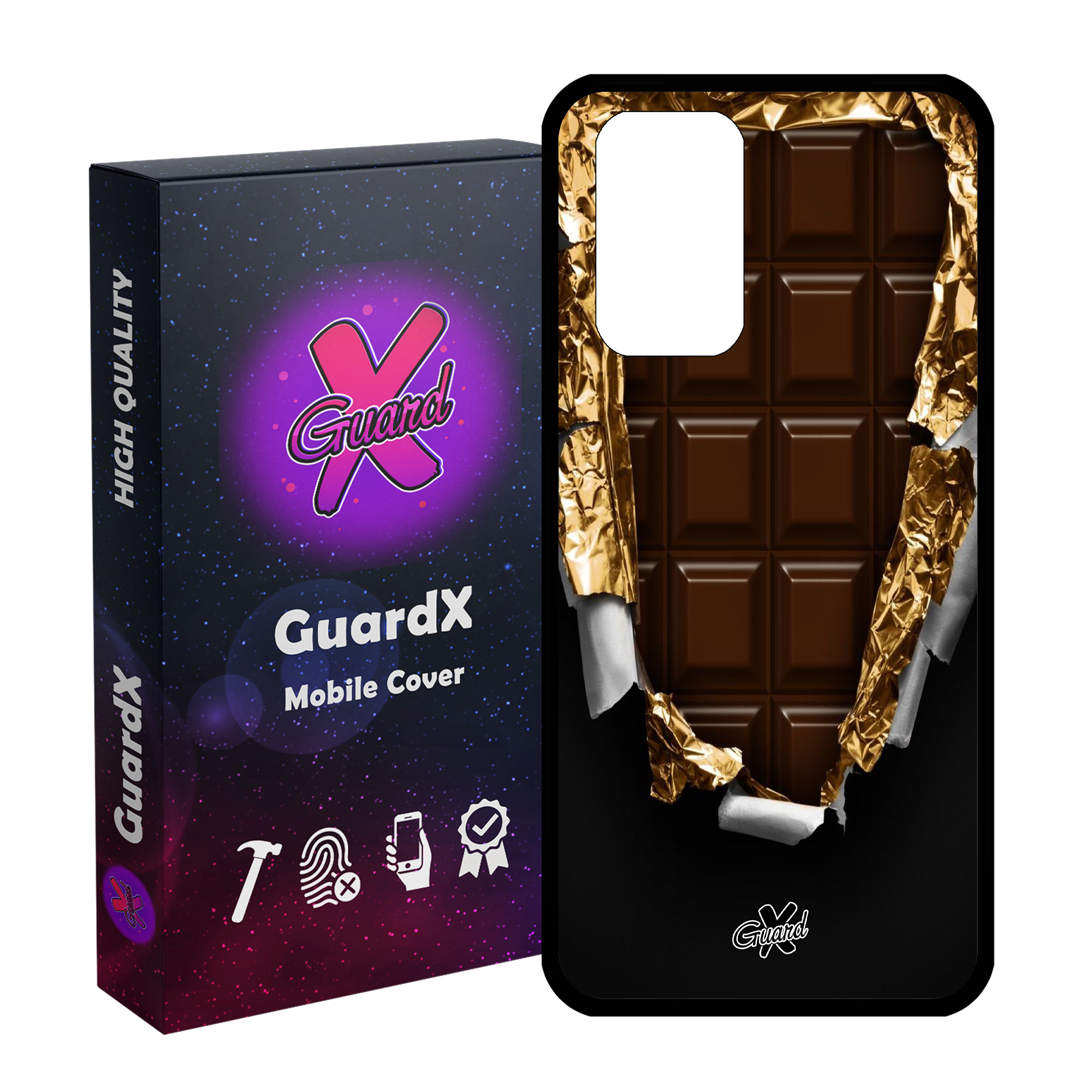 کاور گارد ایکس طرح Chocolate مدل Glass10061 مناسب برای گوشی موبایل شیائومی Redmi Note 10 Pro / Note 10 Pro Max