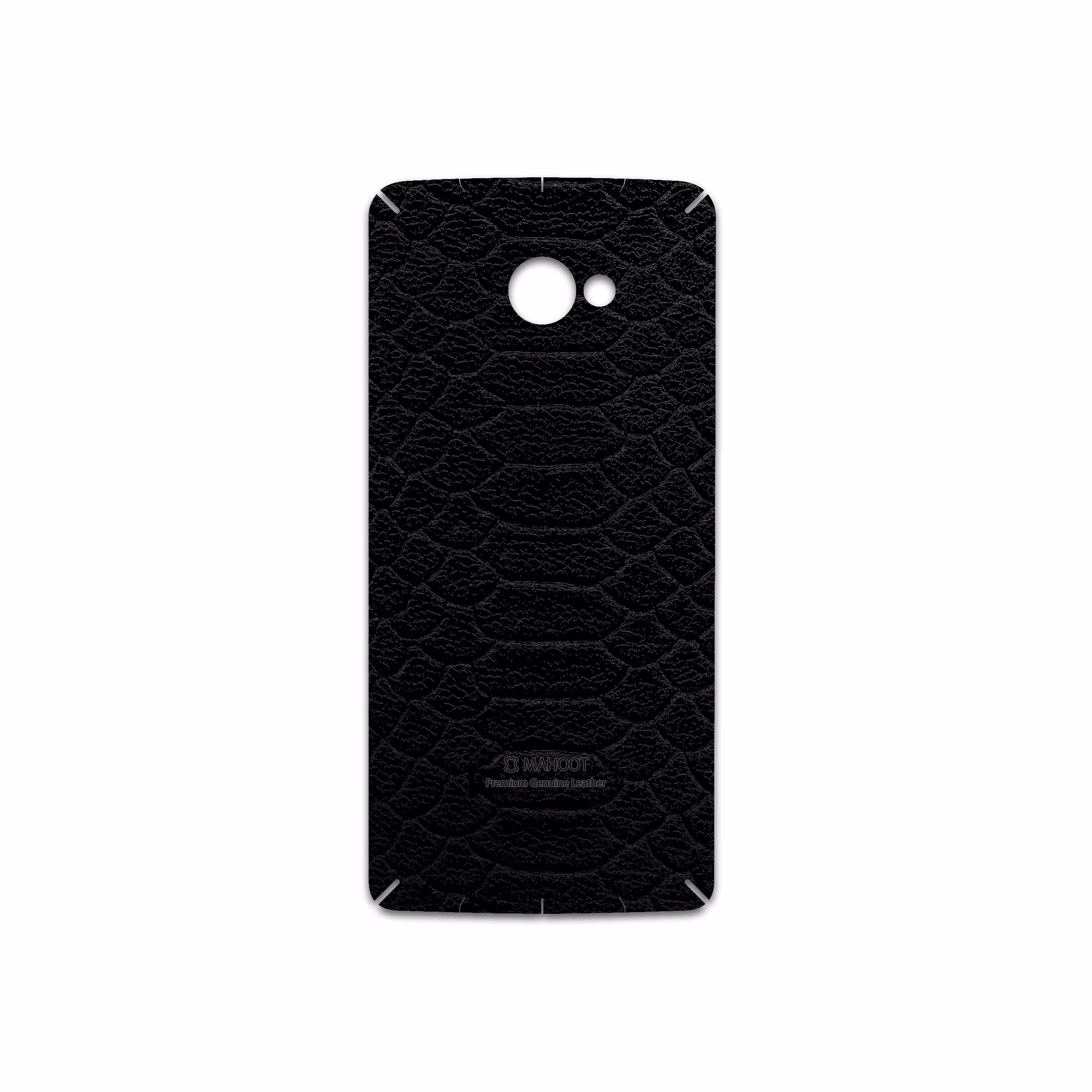 برچسب پوششی ماهوت مدل Black-Snake-Leather مناسب برای گوشی موبایل اچ تی سی Butterfly S