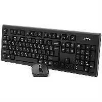 کیبورد و ماوس بی سیم ای فورتک مدل 3000N