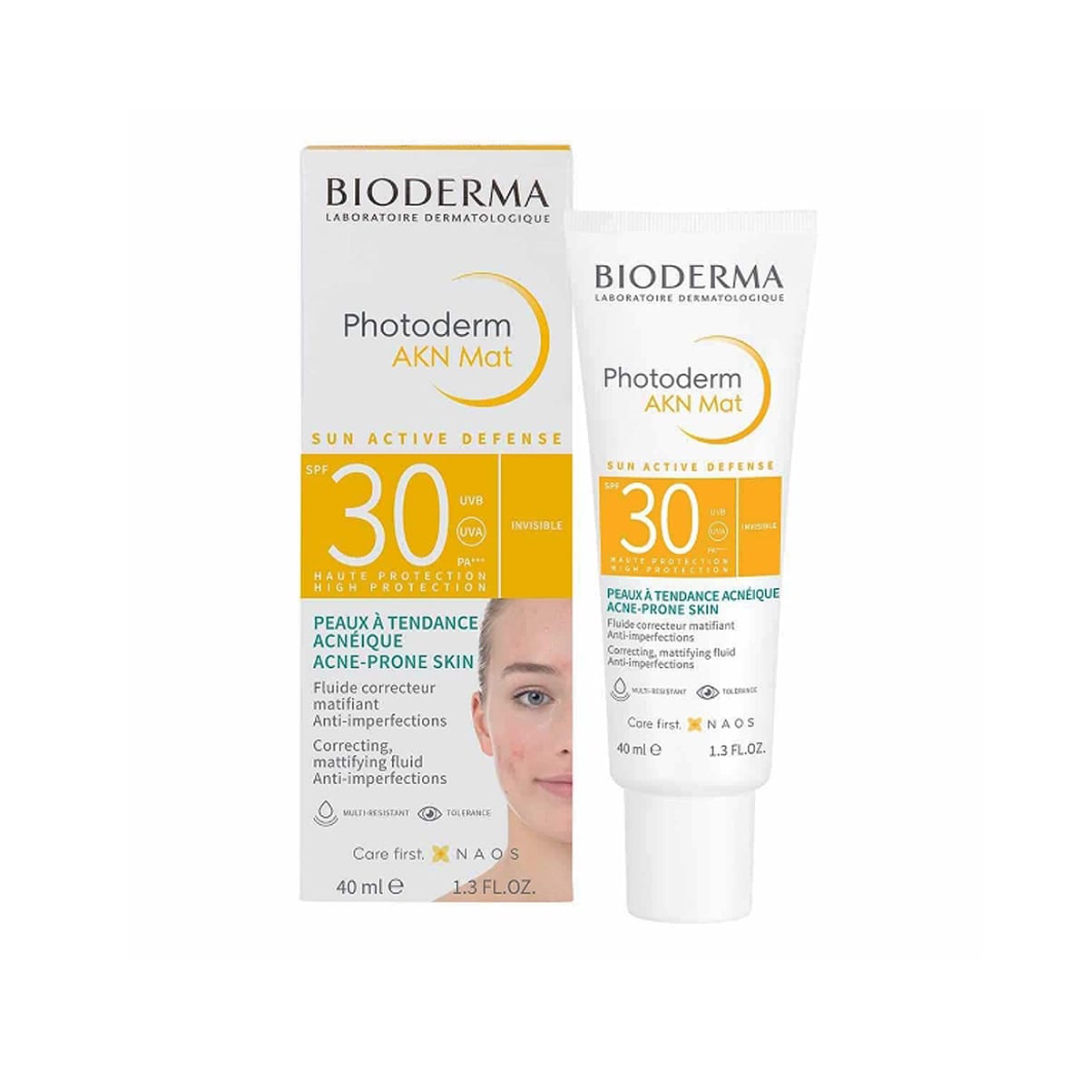کرم ضد آفتاب بایودرما فتودرم ضد جوش آکنه مت Bioderma