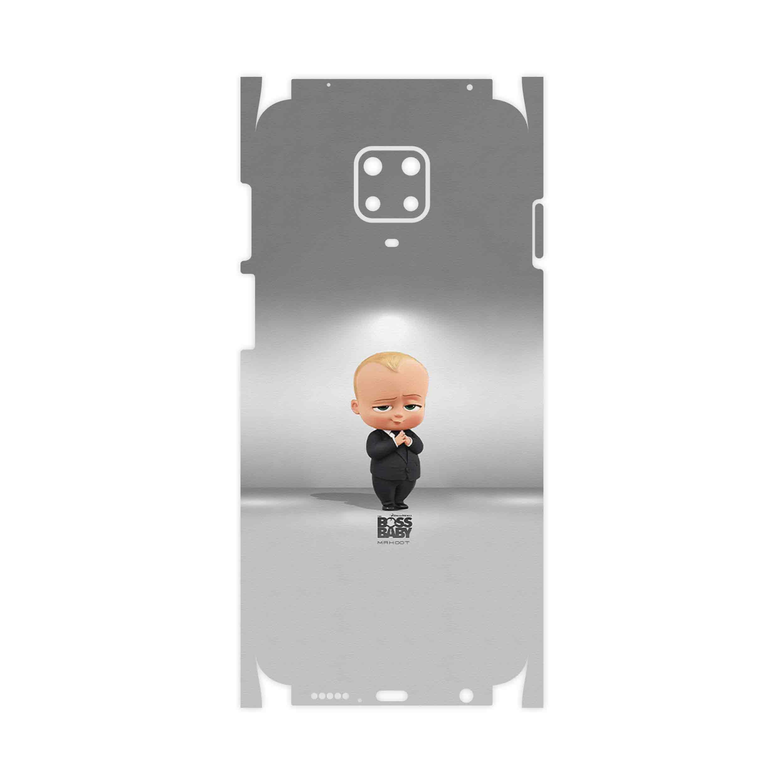 برچسب پوششی ماهوت مدل The Boss Baby-FullSkin مناسب برای گوشی موبایل شیائومی Redmi Note 9 Pro