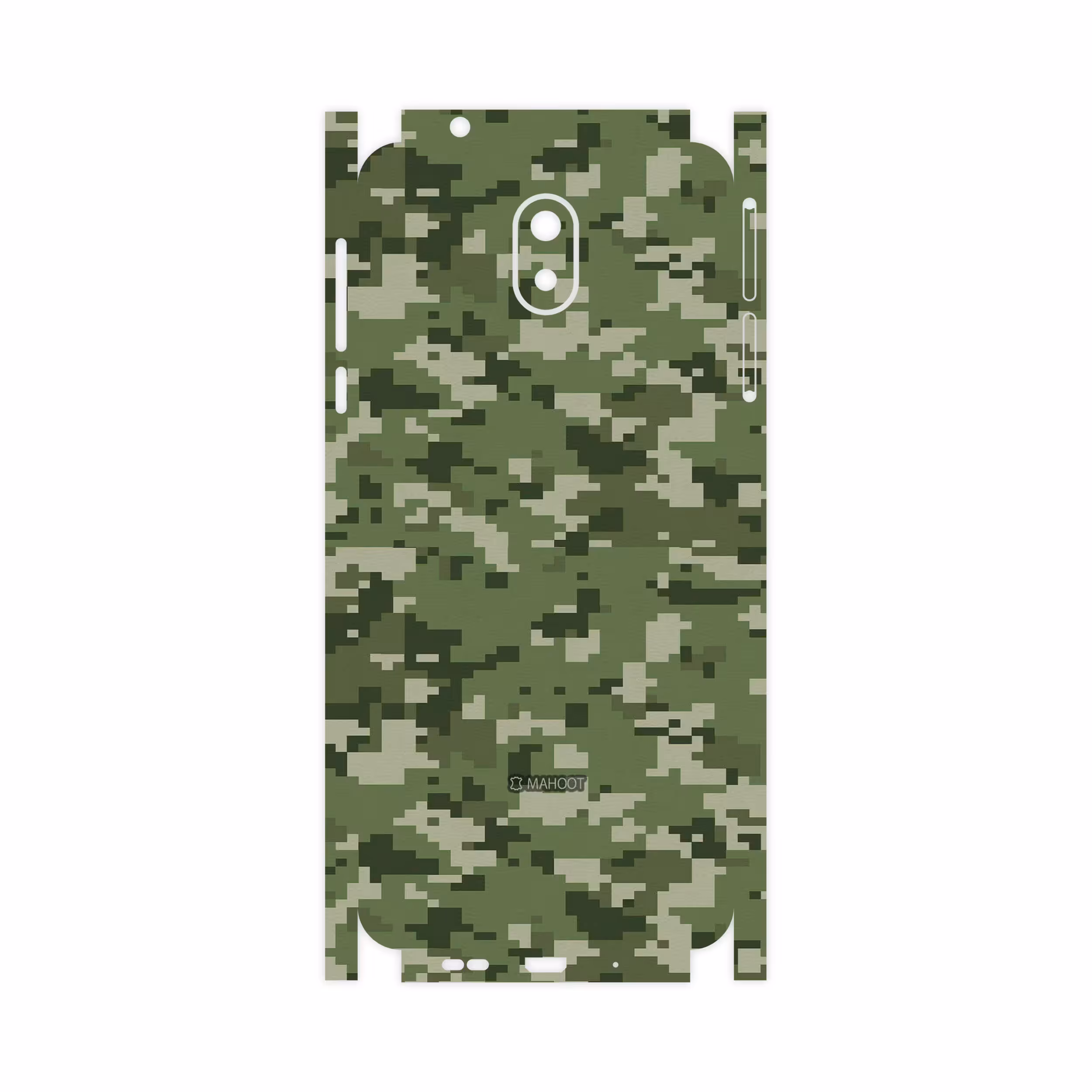 برچسب پوششی ماهوت مدل Army-Green-Pixel-FullSkin مناسب برای گوشی موبایل نوکیا 3.1