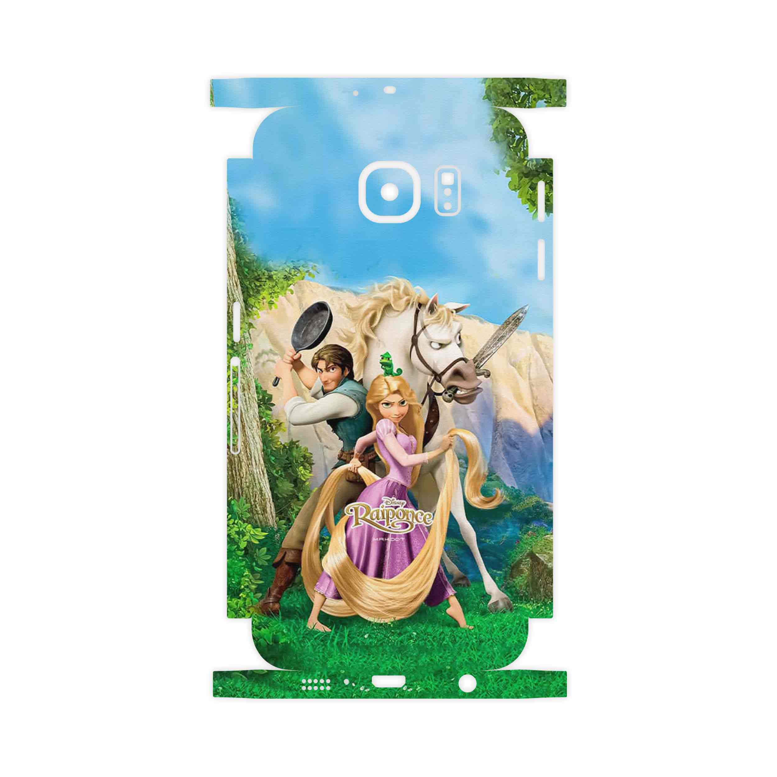 برچسب پوششی ماهوت مدل Rapunzel-FullSkin مناسب برای گوشی موبایل سامسونگ Galaxy S6 Edge