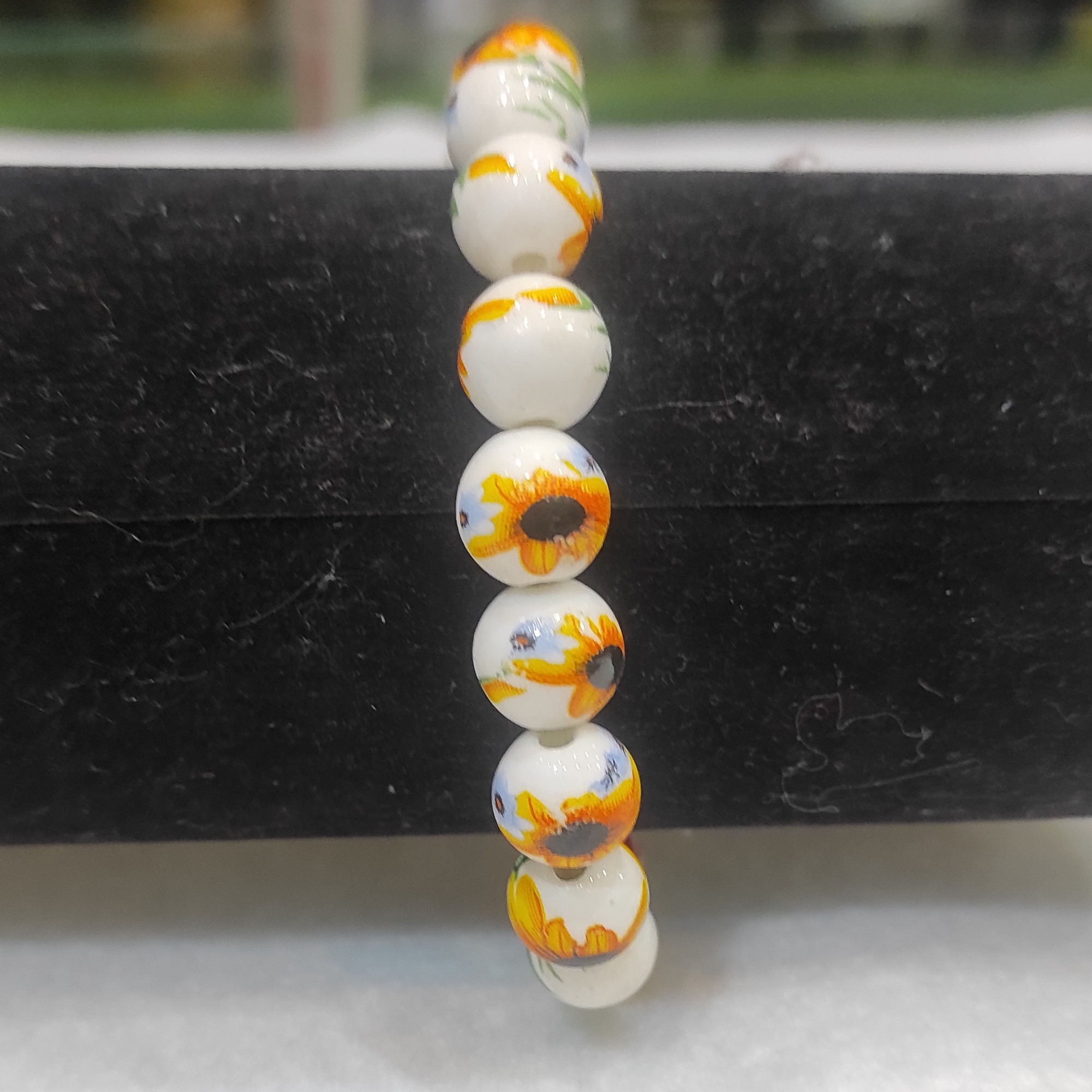 دستبند فانتزی طرح گل 