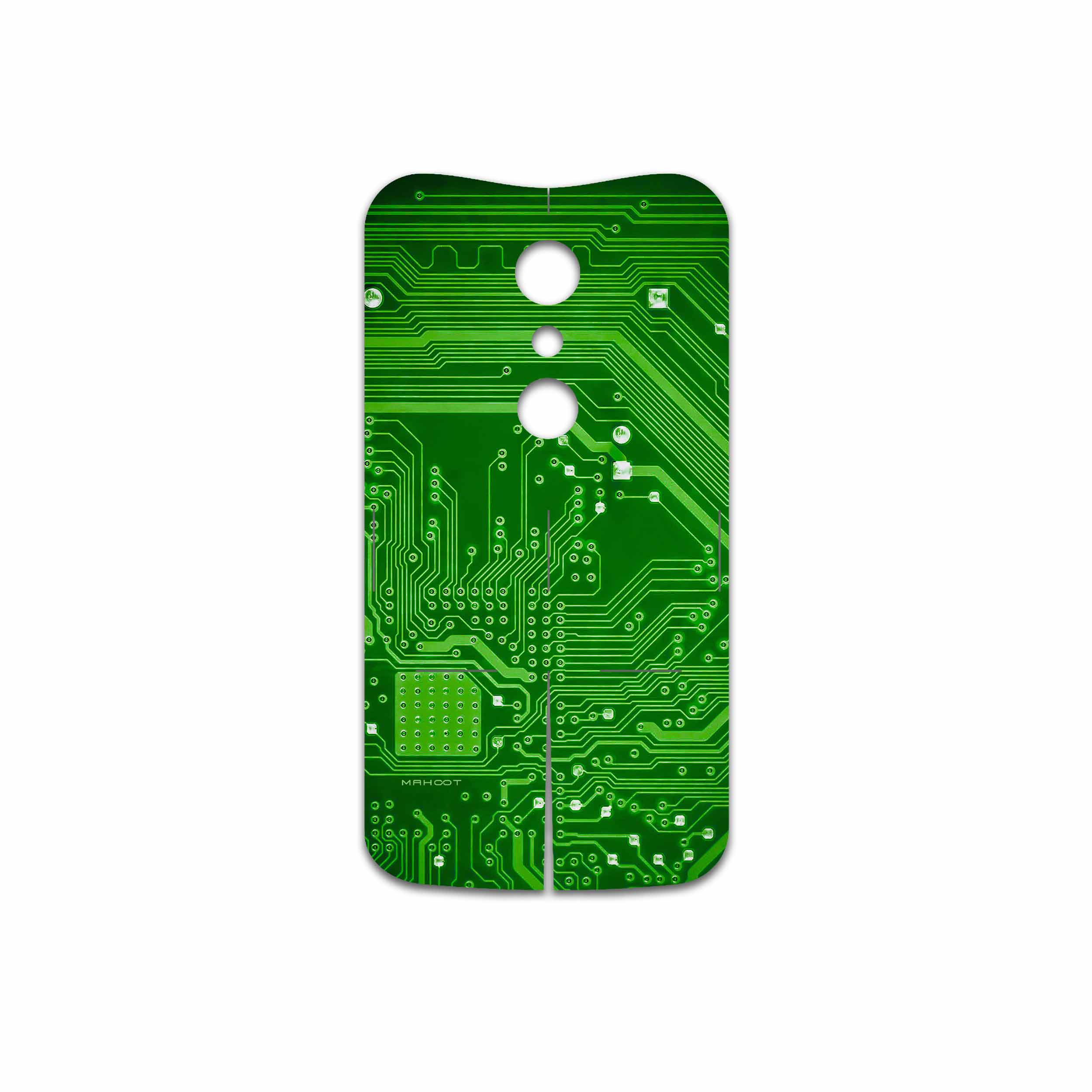 برچسب پوششی ماهوت مدل Green Printed Circuit Board مناسب برای گوشی موبایل موتورولا Moto G 2nd gen