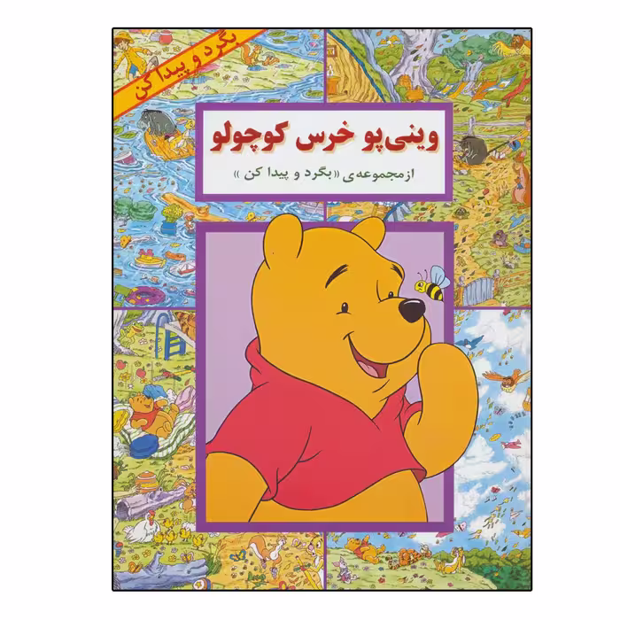 کتاب بگرد و پیدا کن وینی پو خرس کوچولو اثر کولت موران انتشارات پیک دبیران