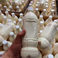 کشک گوسفندی مایع  مقوی خوش مزه دربسته بندی یک کیلویی  کلسیم بالا مناسب پوکی استخوان
