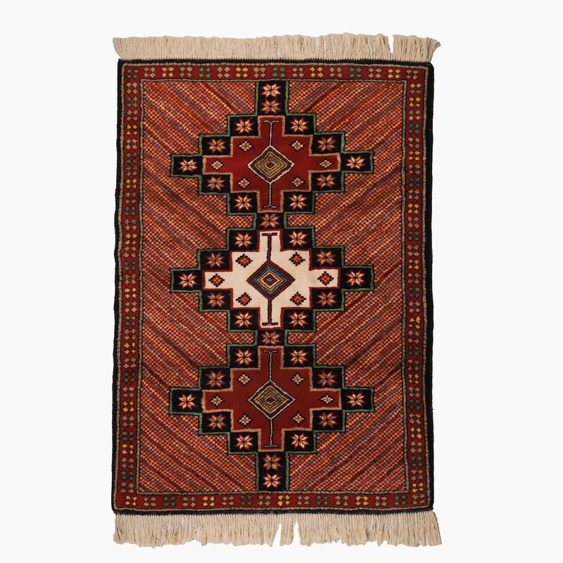 فرش دستباف دو و نیم متری طرح خراسان کد 4020339(فروش چکی 6 ماهه با کد تخفیف farshgereh)