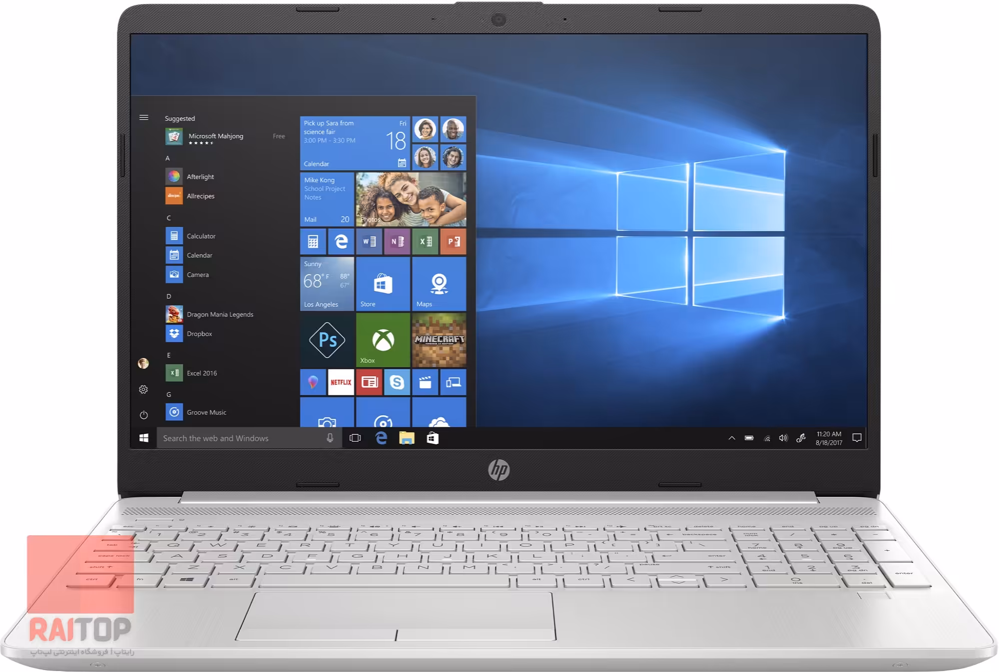 مشخصات، قیمت و خرید لپ تاپ 15.6 اینچی HP مدل 15-dw1 - رایتاپ