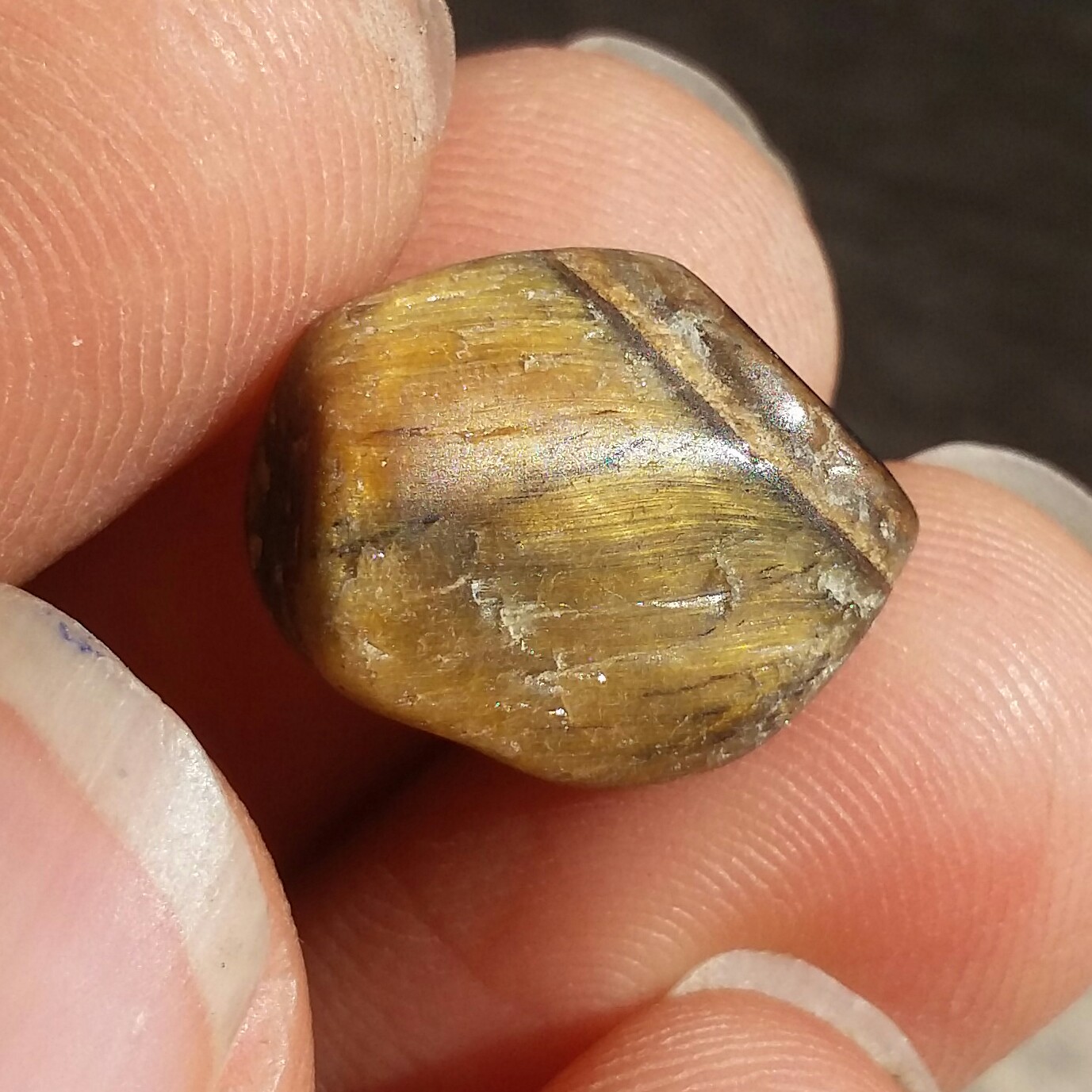 سنگ راف حبه تمام پولیش شده چشم ببر پاکستان 100 در 100 طبیعی شااهکار خلقت
کد 10391