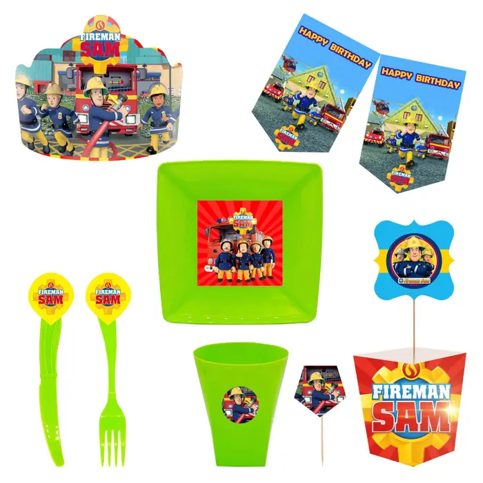  مجموعه 72 عددی تم تولد طرح سام آتش نشان