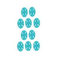 سازه رباتیک مدل فلنج دایره کد 35 mm بسته 10 عددی