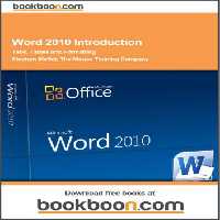 خرید و دانلود نسخه کامل کتاب Word 2010 Introduction. Tabs, Tables and Formatting