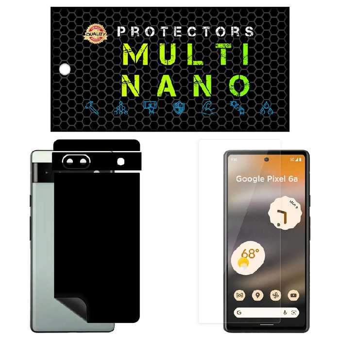 محافظ صفحه نمایش مولتی نانو مدل X-SFM مناسب برای گوشی موبایل گوگل Pixel 6A به همراه برچسب پوششی | کالا برتری