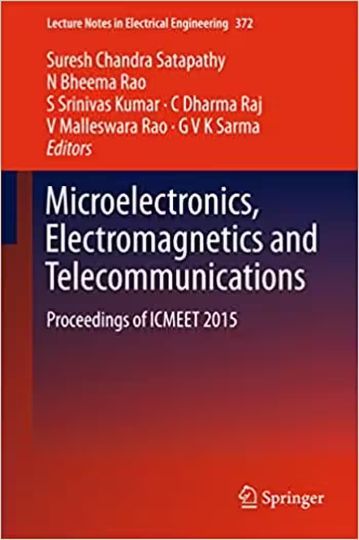󾕇 دانلود کتاب Microelectronics, Electromagnetics And Telecommunications, 2016 - دانلود کتاب های دانشگاهی