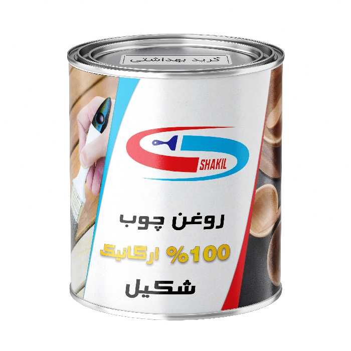 روغن چوب گیاهی بلوطی شکیل مدل FSG-OAK حجم 1 لیتر
