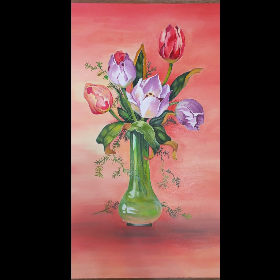 نقاشی روی چوب