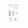 الگو خیاطی تاپ و پیراهن زنانه بوردا استایل کد 6655 سایز 34 تا 44 متد مولر