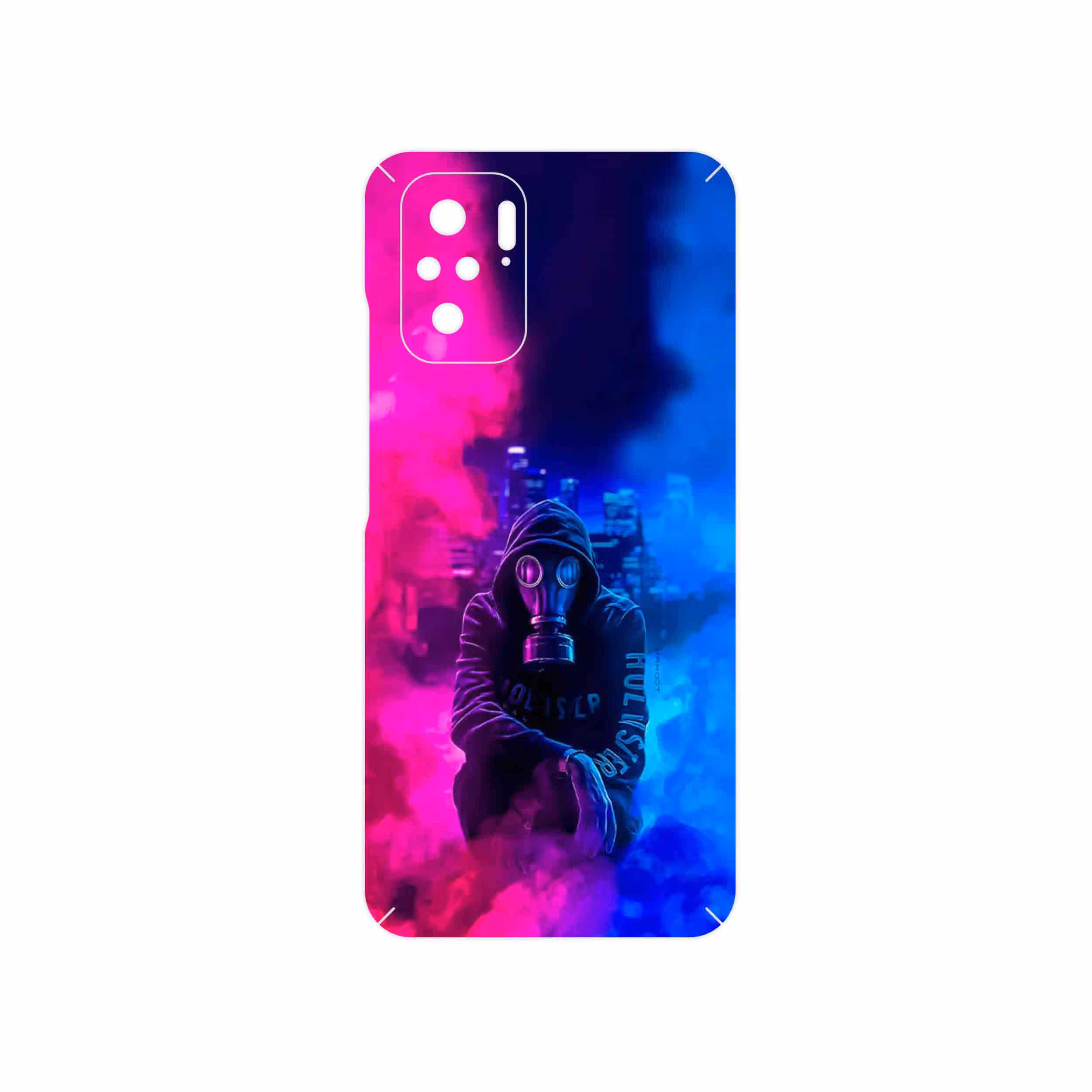 برچسب پوششی ماهوت مدل Smoke Rainbow Digital Art 2 مناسب برای گوشی موبایل شیائومی Poco M5s