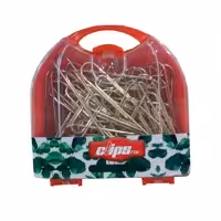 گیره کاغذ کلیپس مدل gld-50 کد 147369 بسته 40 عددی